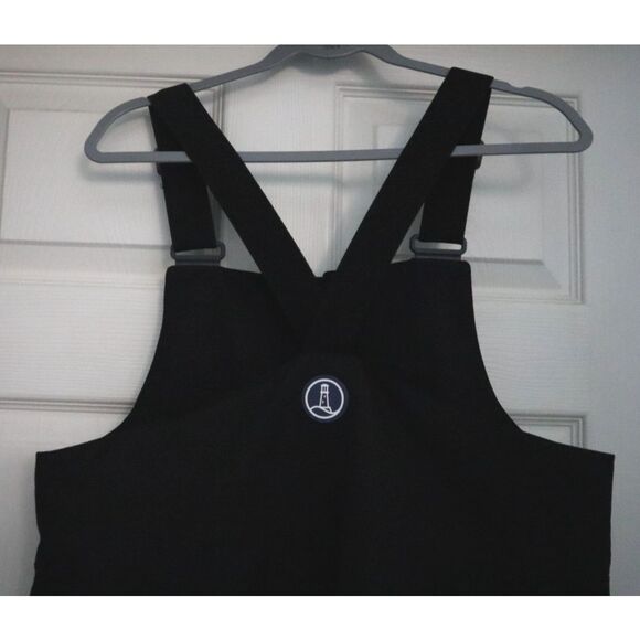 Lands' End Women's Sz M Black Expedition Waterproof Insulated Snow Bibs - Picture 13 of 16